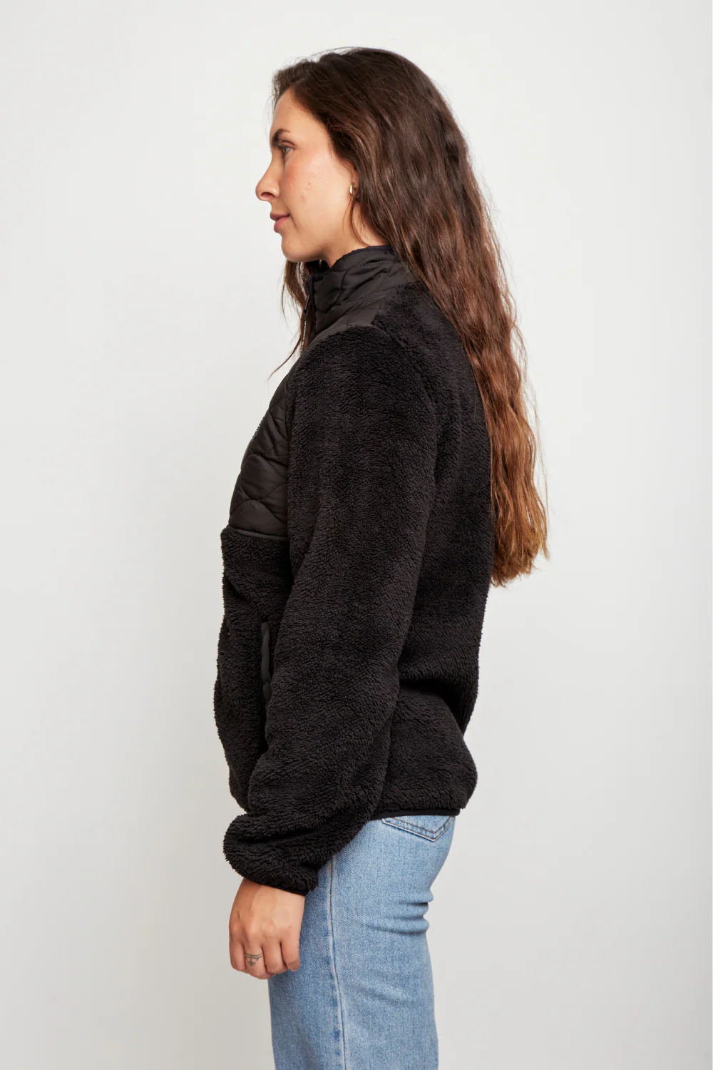 Polar Plume Reciclado Negro Mujer - Imagen 4