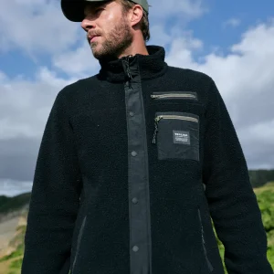 Polar Tambo Reciclado Negro Hombre