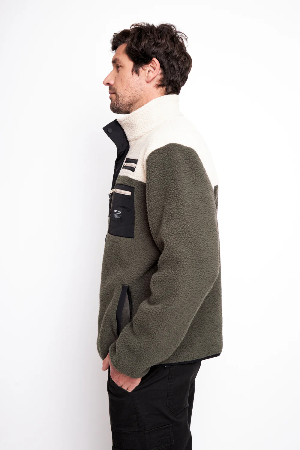 Polar Tambo Reciclado Verde Hombre - Imagen 4