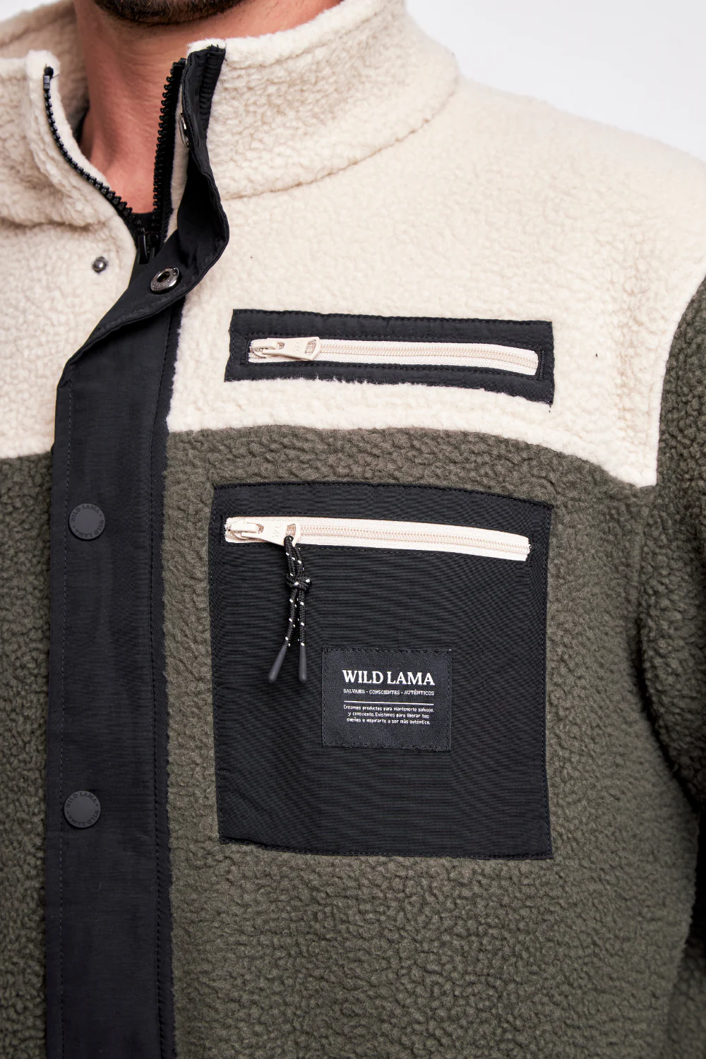 Polar Tambo Reciclado Verde Hombre - Imagen 6