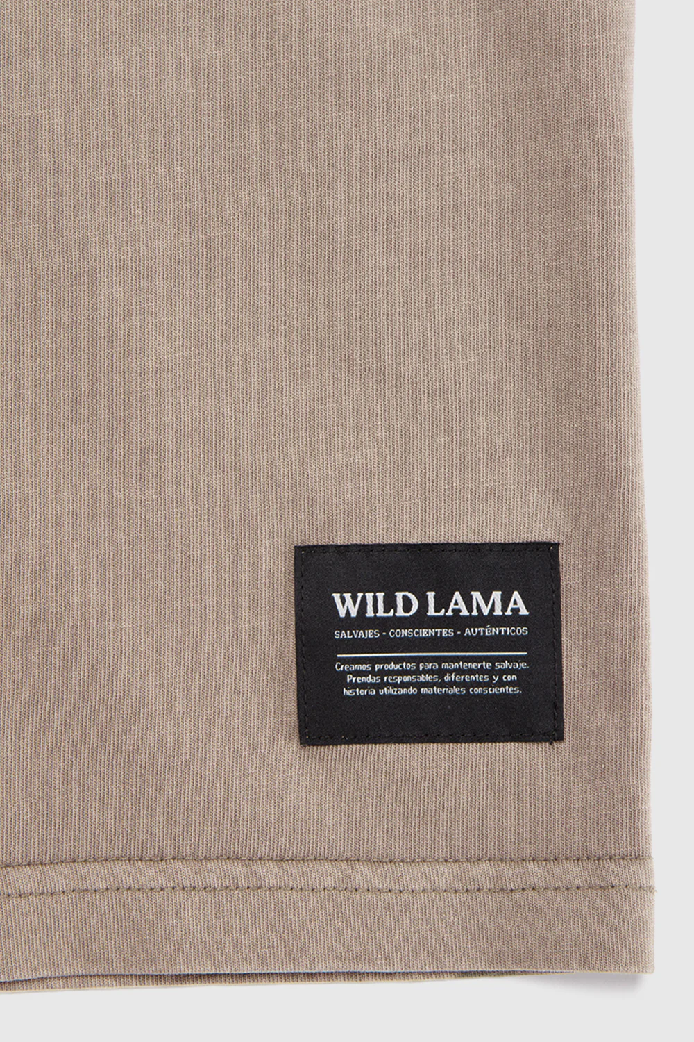 Polera Bat Orgánica Café Hombre - Imagen 8