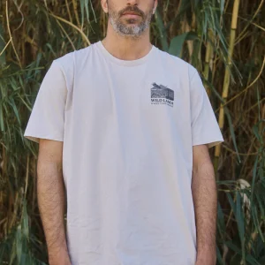 Polera Forest Orgánica Beige Hombre