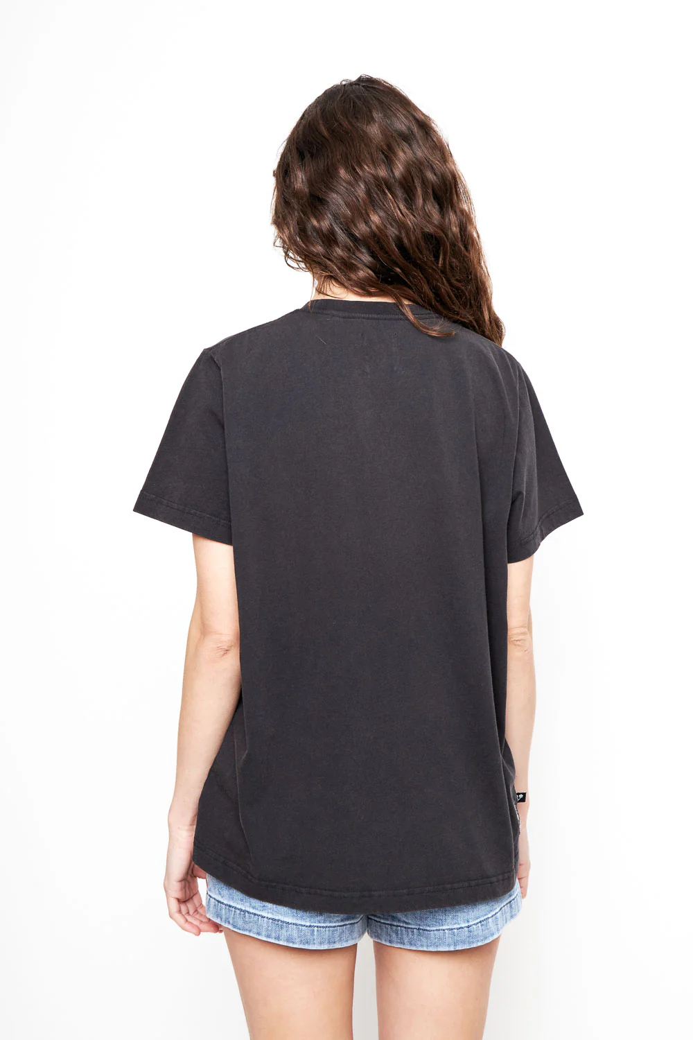 Polera Genovesa Orgánica Negra Mujer - Imagen 5