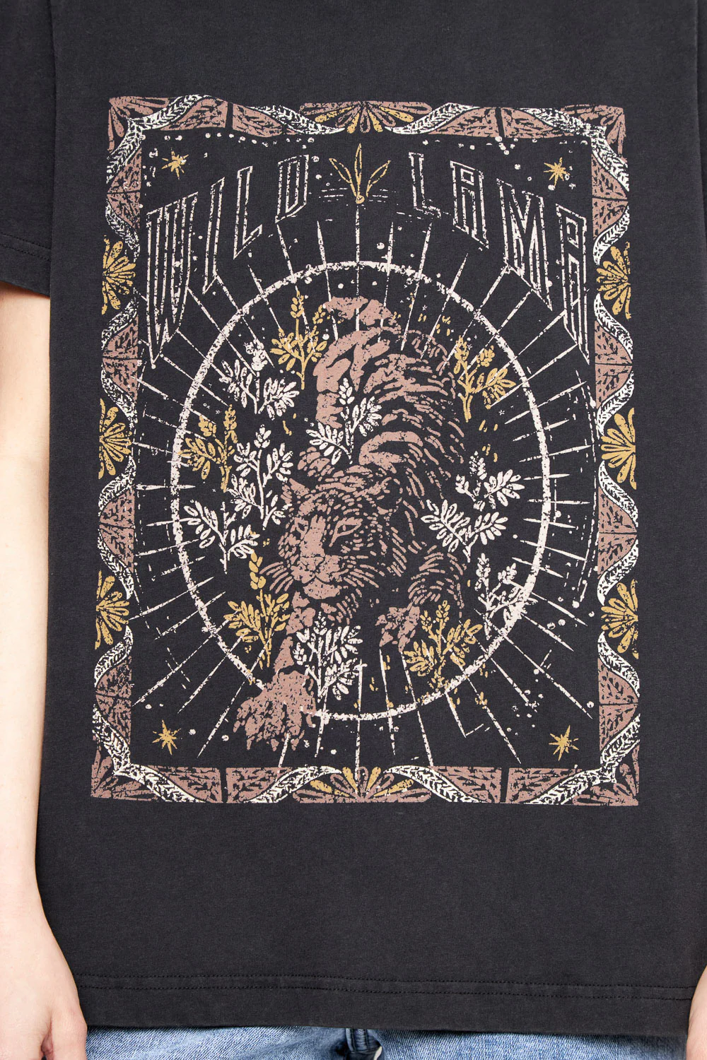 Polera Genovesa Orgánica Negra Mujer - Imagen 6