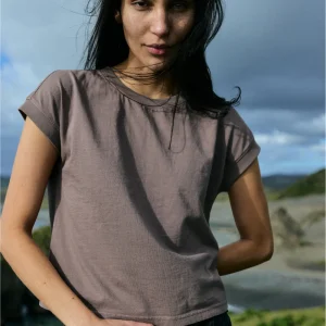 Polera Nina Orgánica Café Mujer