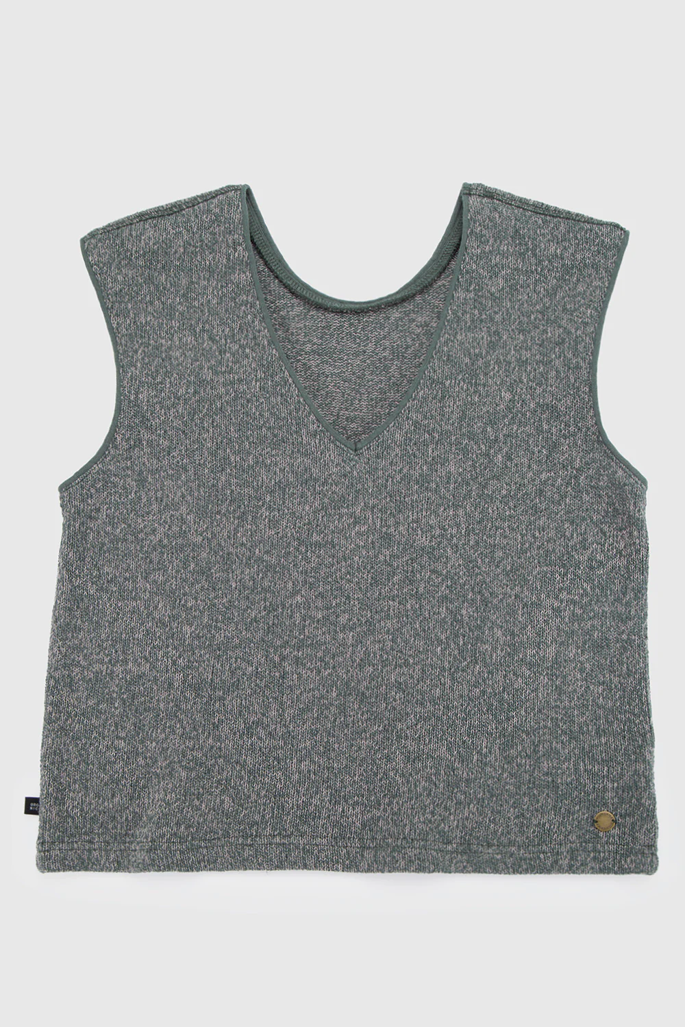 Polera Nora Orgánica Petróleo Mujer - Imagen 8