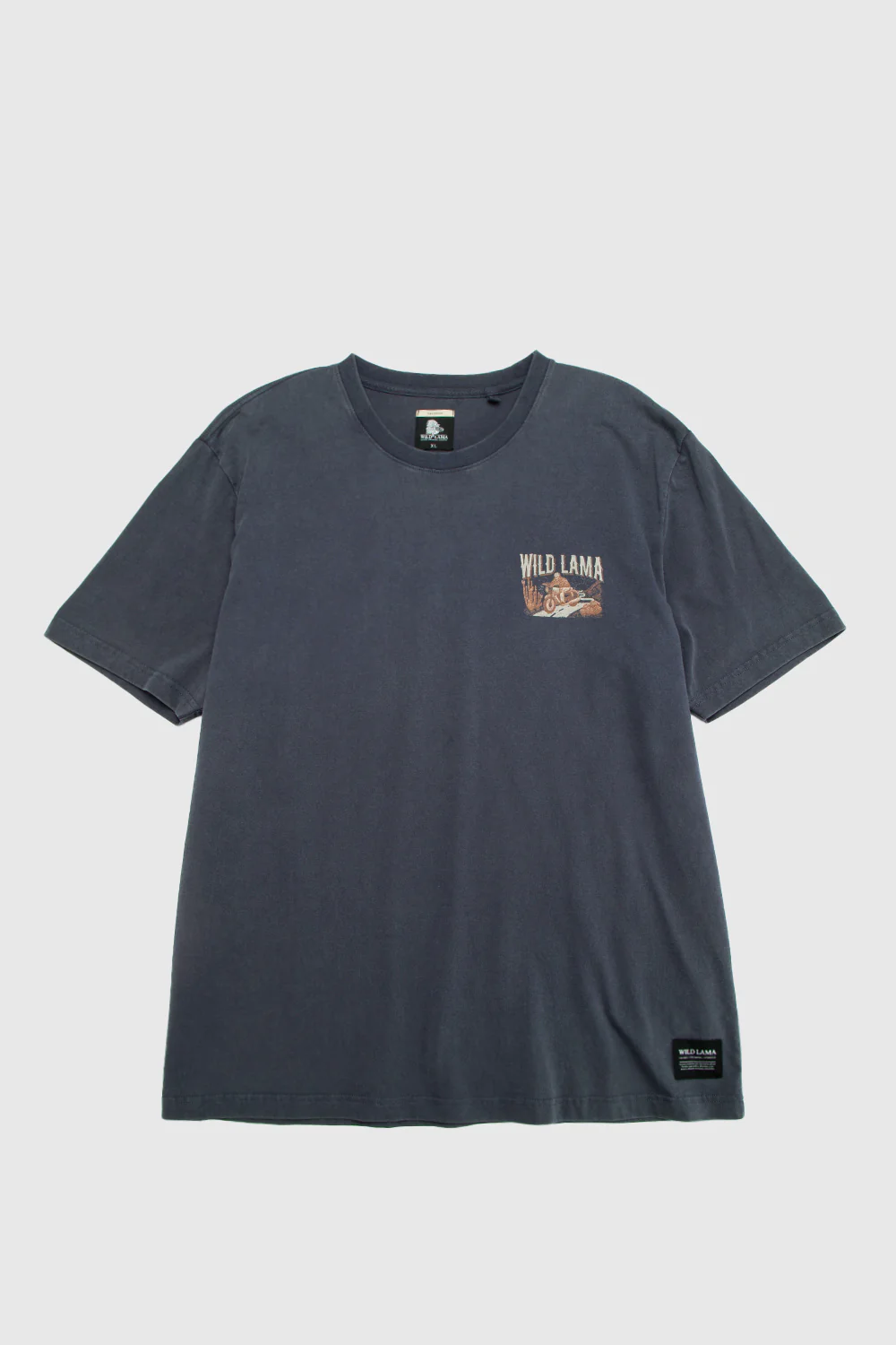 Polera Rolan Orgánica Azul hombre - Imagen 8