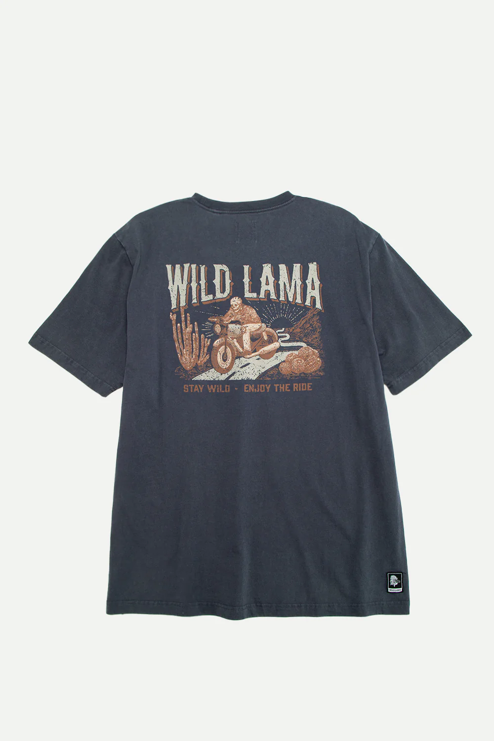 Polera Rolan Orgánica Azul hombre - Imagen 9