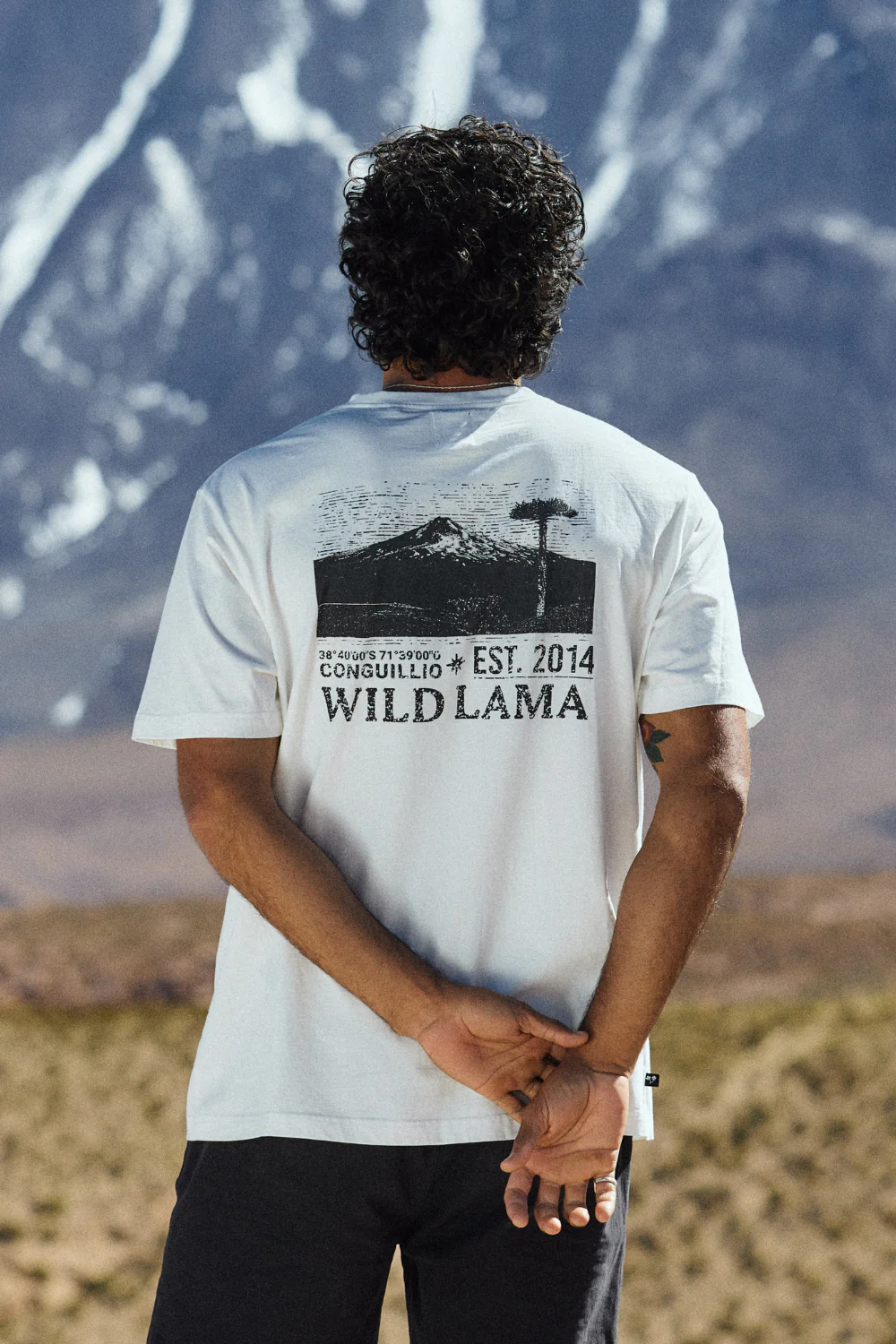 Polera Rolan Orgánica Blanca Hombre