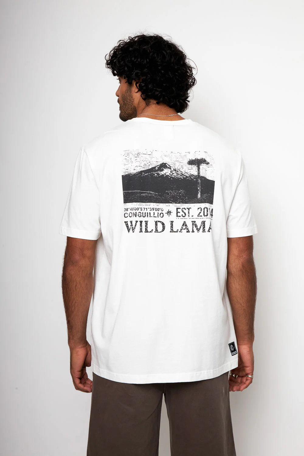 Polera Rolan Orgánica Blanca Hombre - Imagen 7