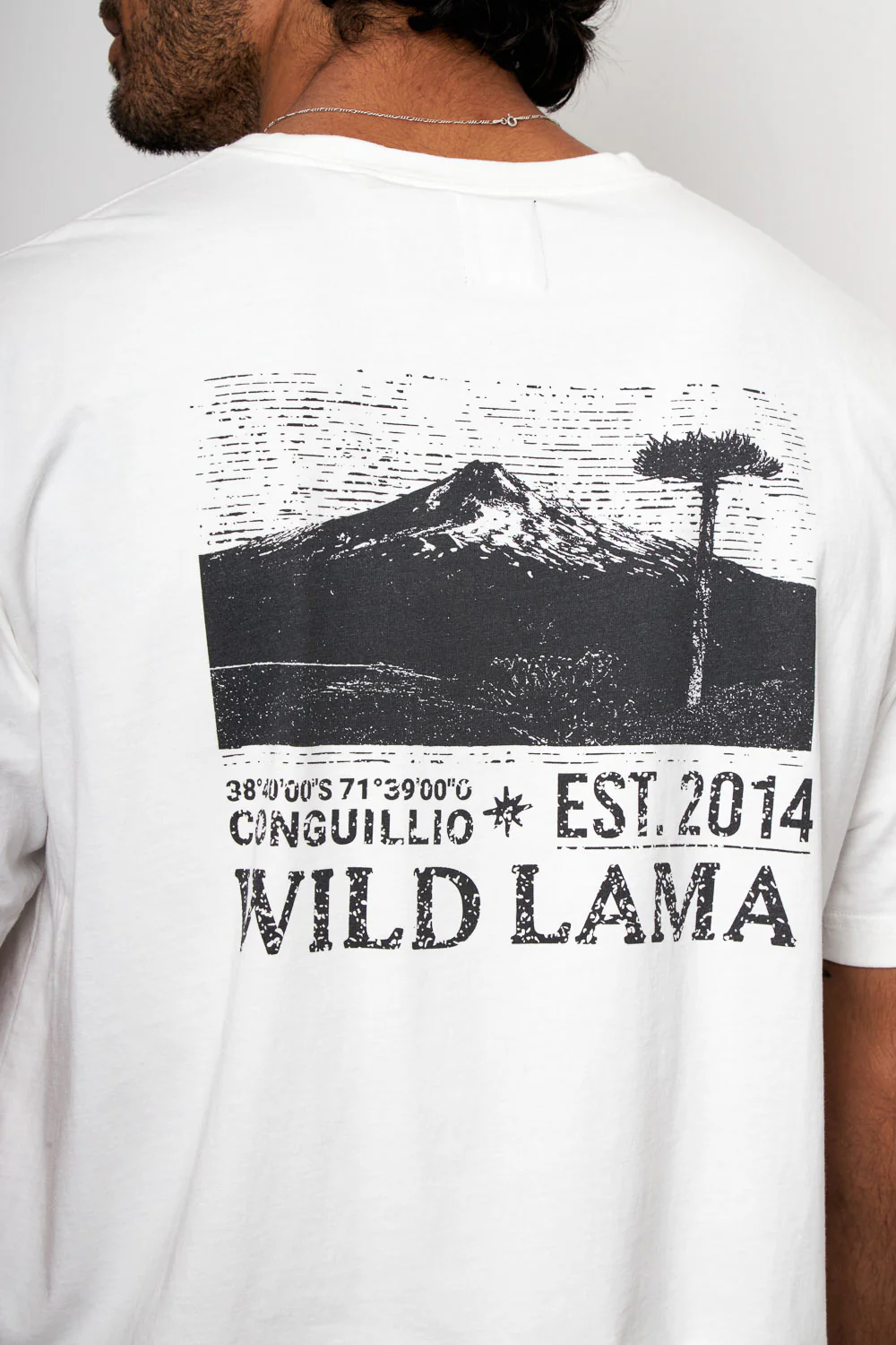 Polera Rolan Orgánica Blanca Hombre - Imagen 5