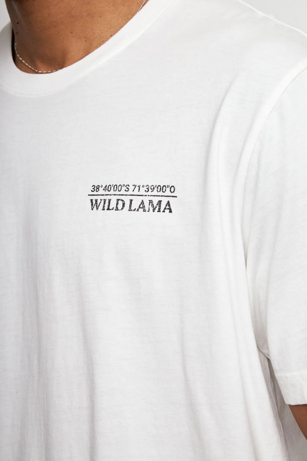 Polera Rolan Orgánica Blanca Hombre - Imagen 4