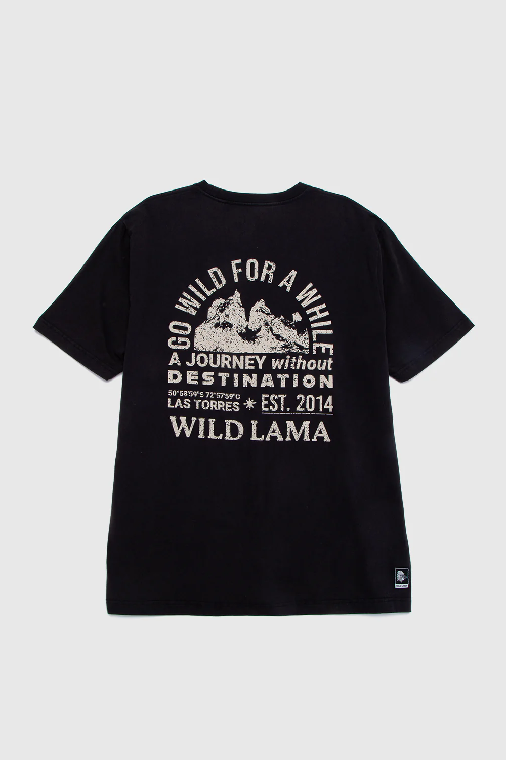 Polera Rolan Orgánica Negra Hombre - Imagen 9