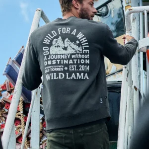 Polerón Kop Orgánico Negro Hombre