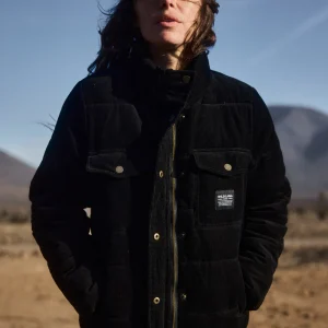 Parka Chic Puffa Orgánica Negra Mujer