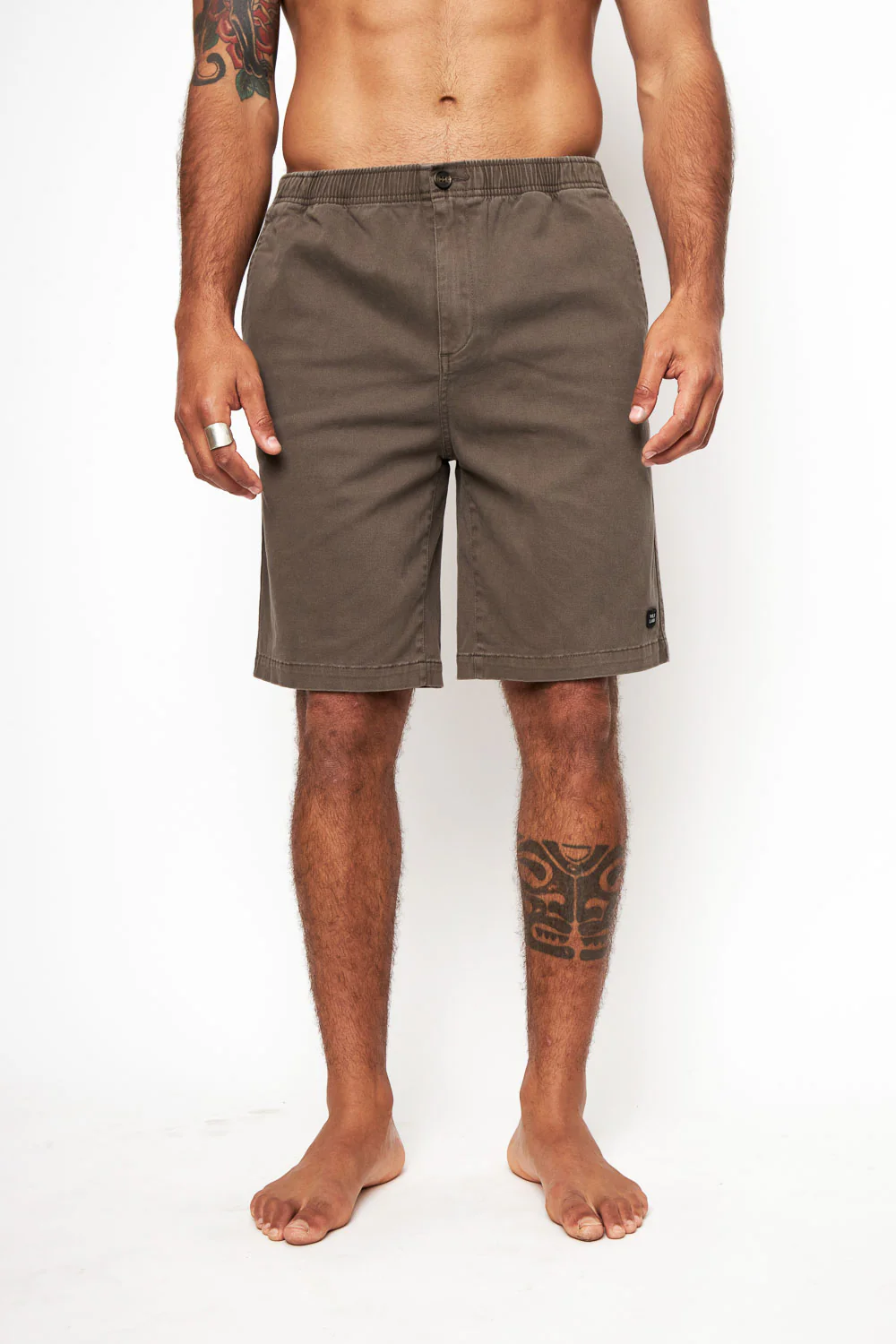 Short Borea Orgánico Café Hombre