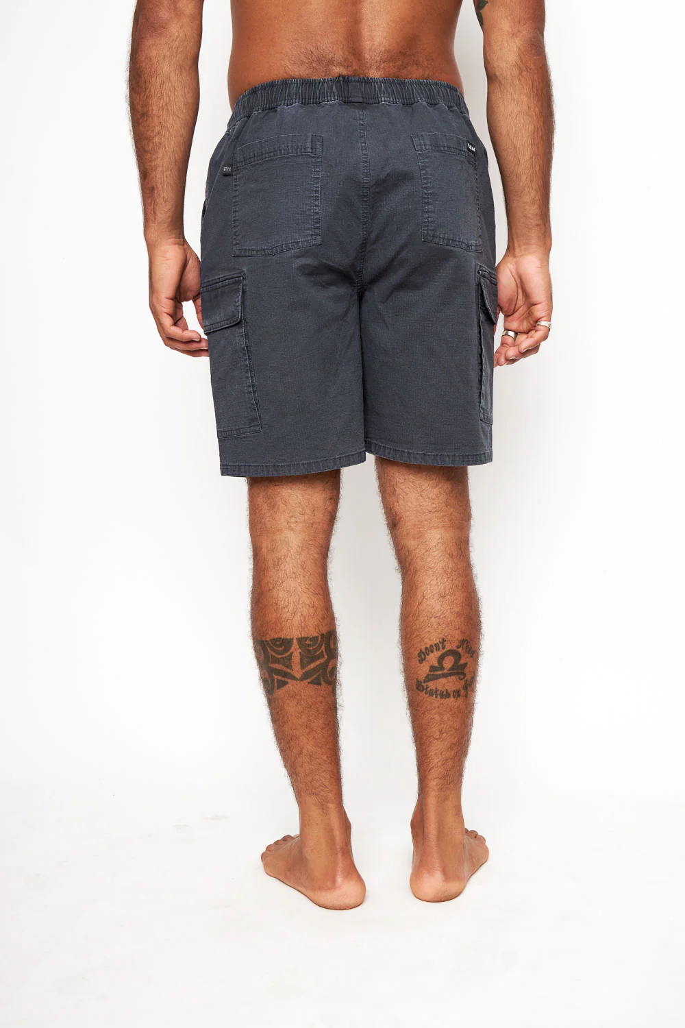 Short Rex Orgánico Negro Hombre - Imagen 4