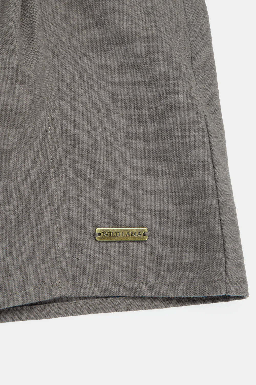 Falda Short Rizo Orgánico Café Mujer - Imagen 8