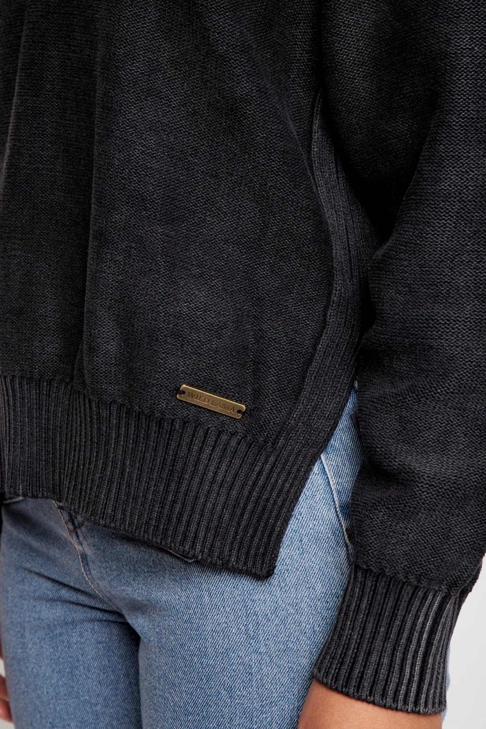 Sweater Chuva Orgánico Gris Mujer - Imagen 6