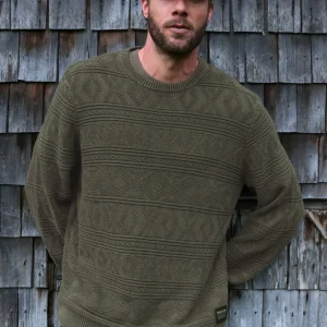 Sweater Olam Orgánico Verde Hombre