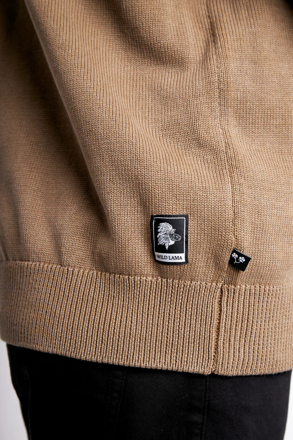 Sweater Tros Orgánico Café Hombre - Imagen 7