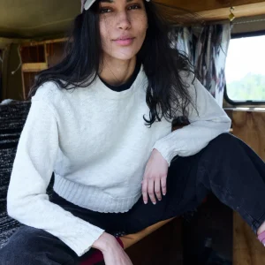 Sweater Uma Orgánico Beige Mujer