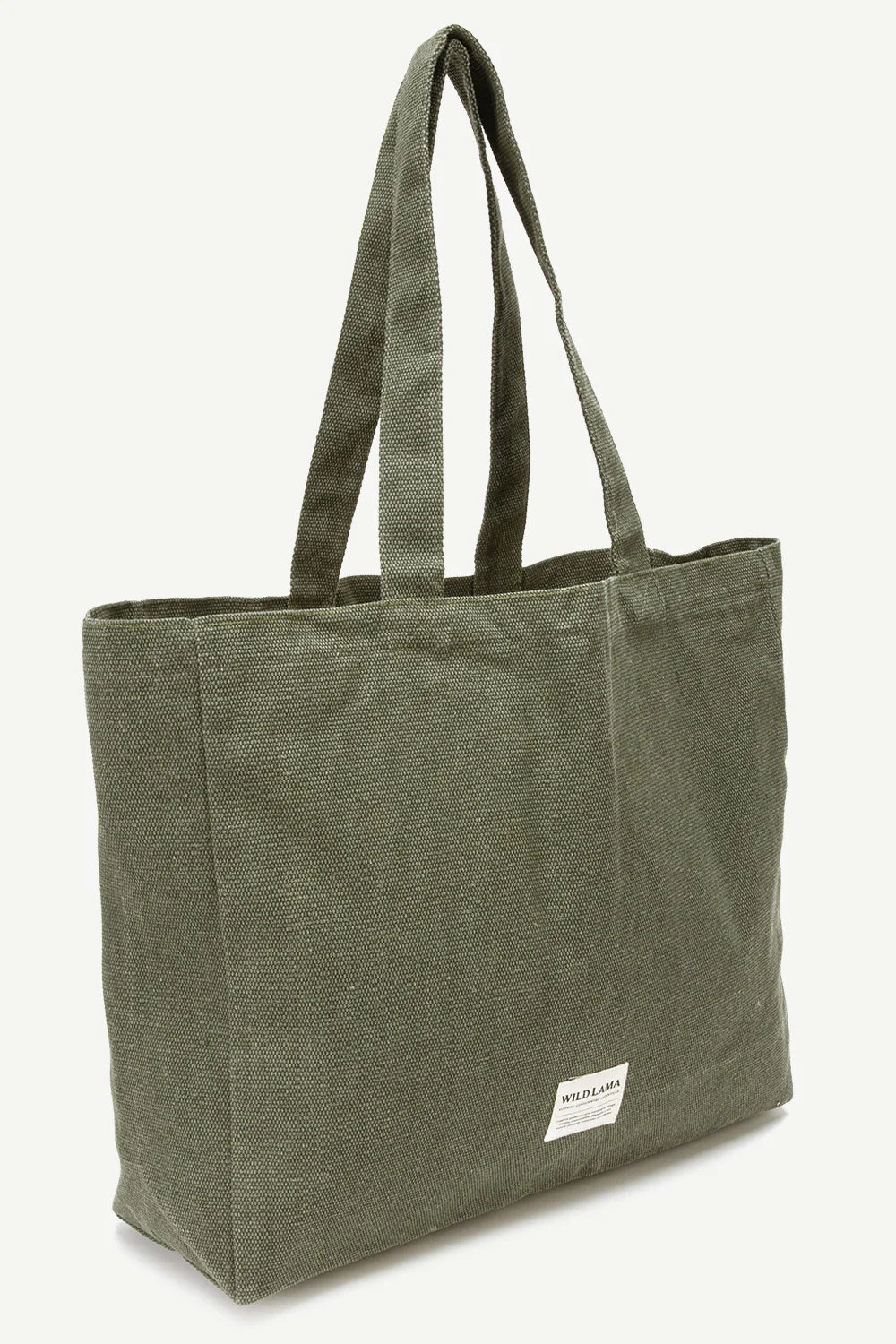 Tote Bag Taca Reciclada Verde Militar - Imagen 8