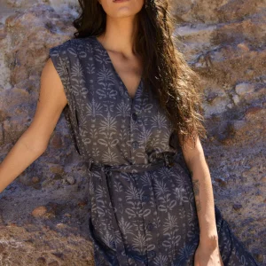 Vestido Dixy Print Gris Mujer ECOVERO™